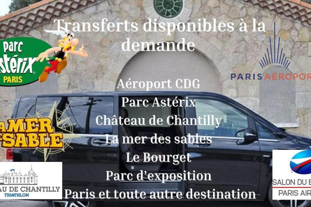 Cosy Home Proche De Roissy Cdg Paris, Parc Asterix I Aeroville I Parc Des Expo I Villepinte Louvres Buitenkant foto